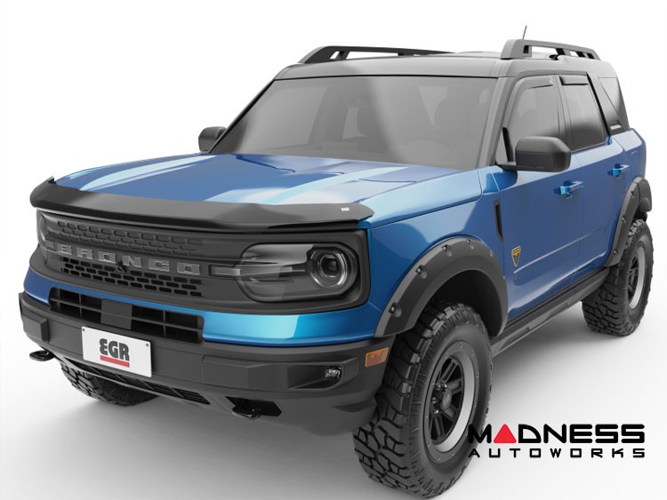 Ford Bronco Sport Side Window Air Deflectors Matte Black EGR